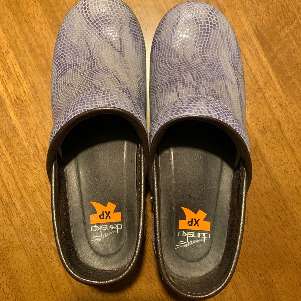 Dansko leather clogs